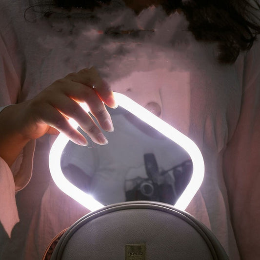 Desktop Mirror With LED light