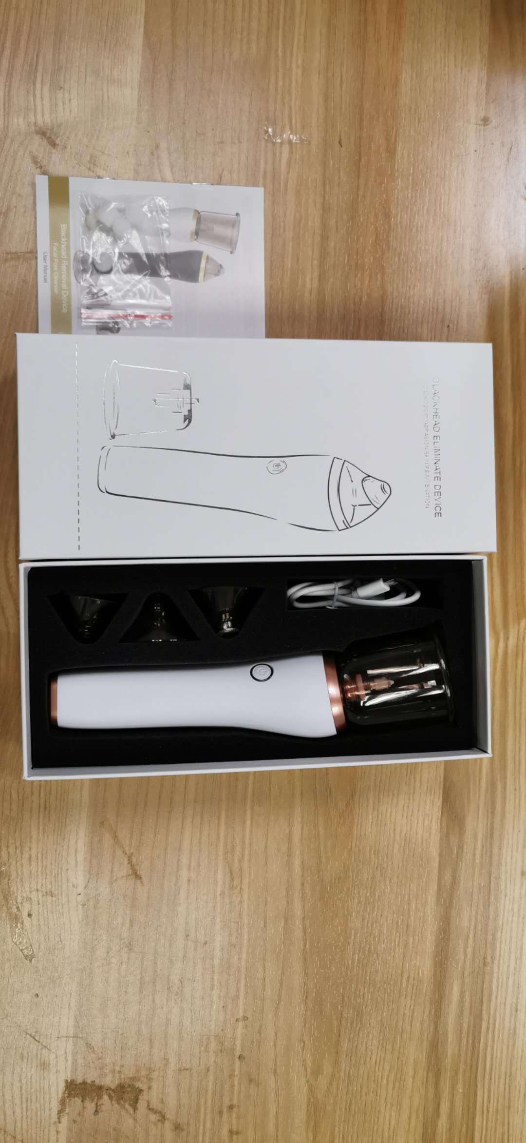 4 in 1 Cupping Blackhead Remover Machine Facial Pore Deep Cleansing Beauty Skin Care